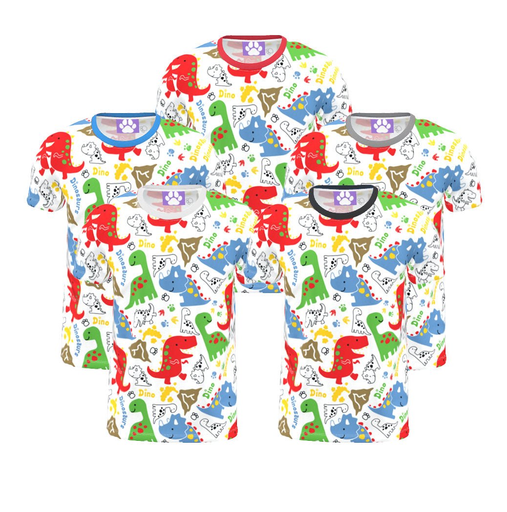 Adult ABDL Dinosaur Shirt & Boxers Combo - Dino T-Shirt and Underwear Set