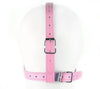 Adult Pacifier Gag Head Harness Pink - ABDL Dummy Gag