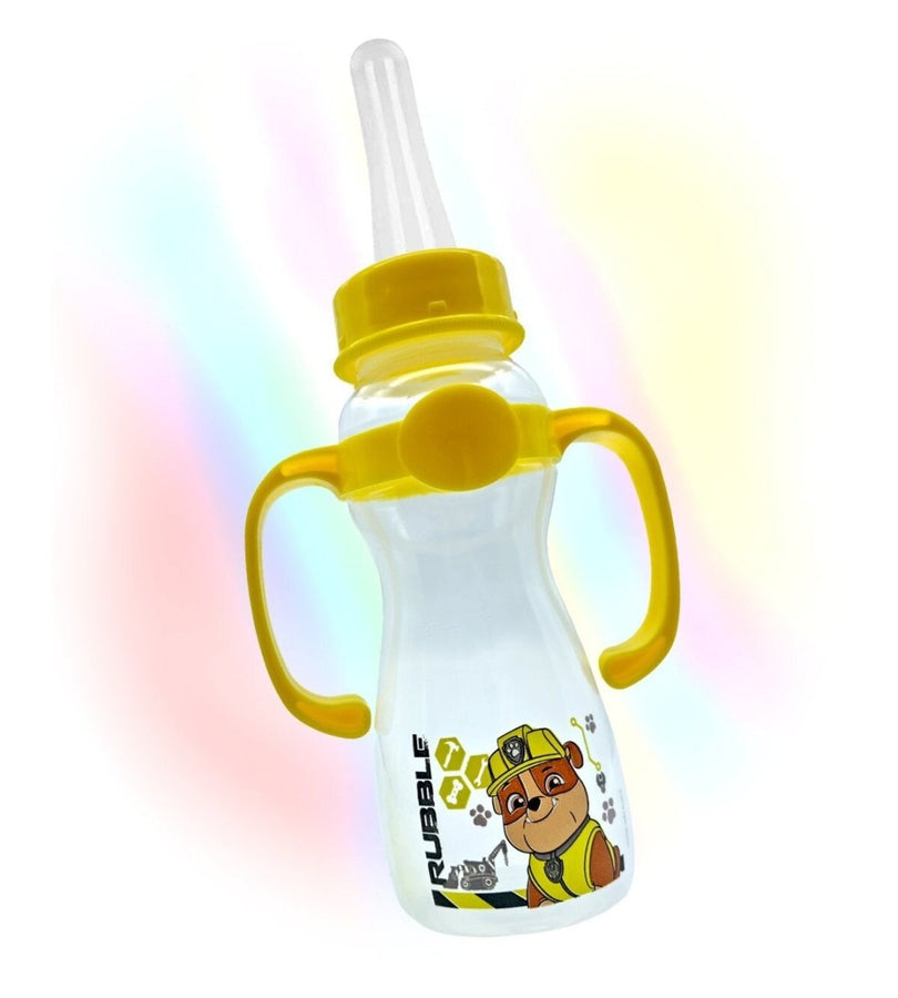 ABDL Adult Bottle - Paw Patrol Rubble - ABDL Drinking Bottle Feeding DDLB - PaddedPawzUK