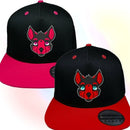 Adult Pup Caps Set - Red & Pink - Puppy Pet-Play Hats - PaddedPawzUK