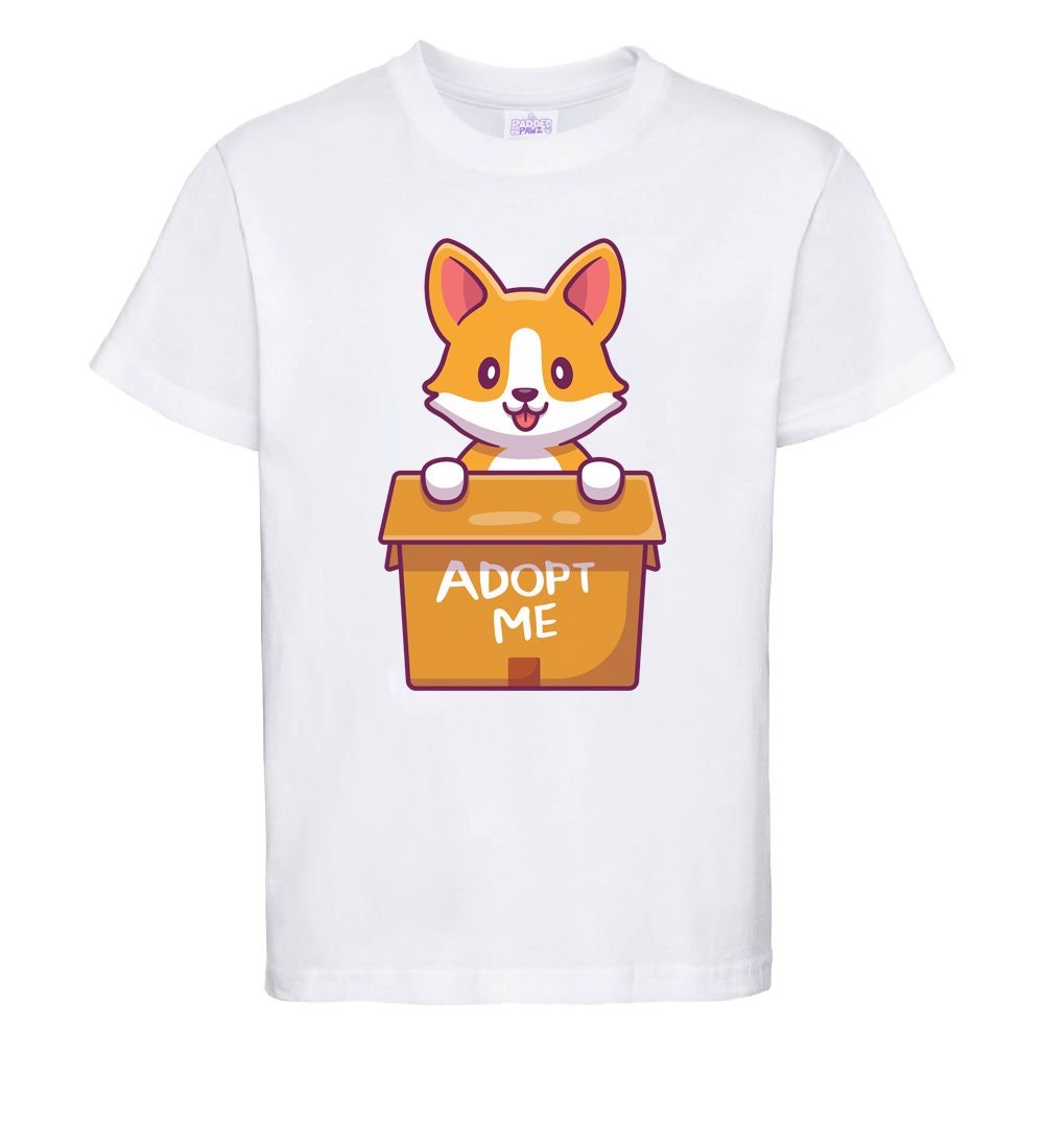 Adult T-Shirt - Adopt Me Shiba - Pup-Play ABDL Shirt - PaddedPawzUK