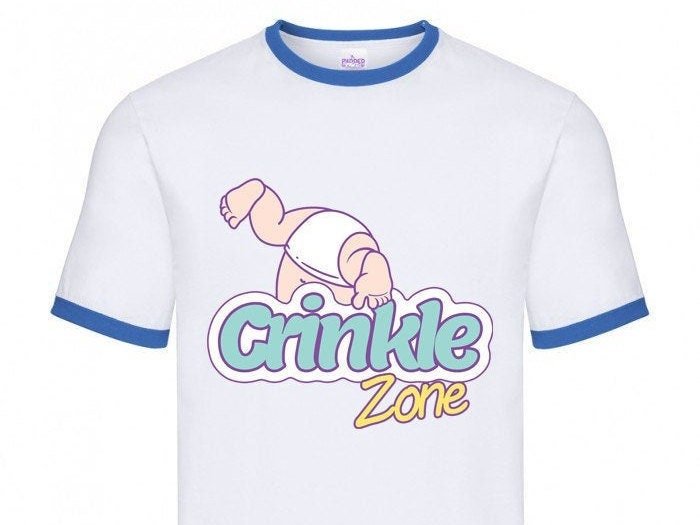 Adult T-Shirt - Crinkle Zone - ABDL Shirt - PaddedPawzUK