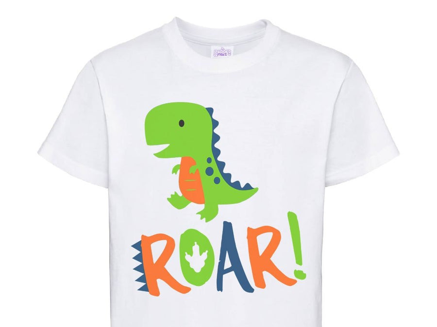Adult T-Shirt - Dino Roar - ABDL Shirt - PaddedPawzUK