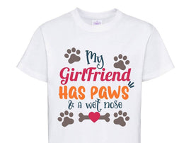 Adult T-Shirt - Girlfriend - Pet-Play Shirt - PaddedPawzUK