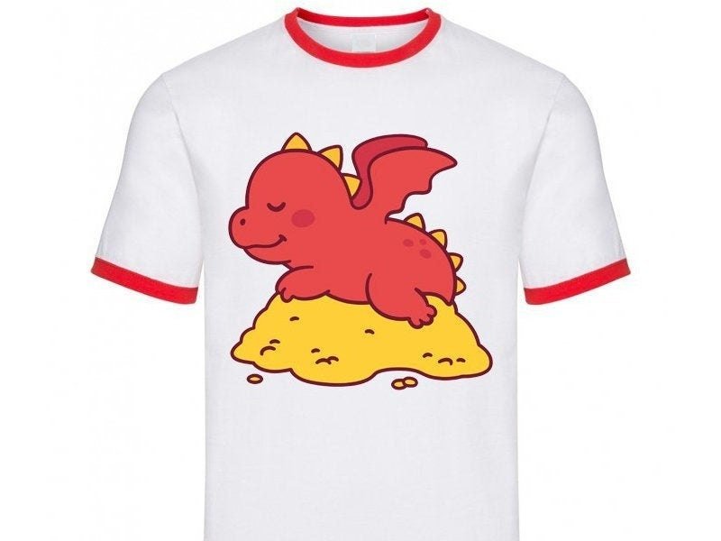 Adult T-Shirt - Lil Dragon - ABDL Shirt - PaddedPawzUK