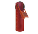 Chastity Cage Key Tube Safe - Red Clear - PaddedPawzUK